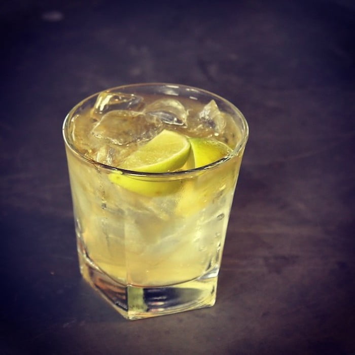 Appleton Estate Rum cocktail dark and stormy