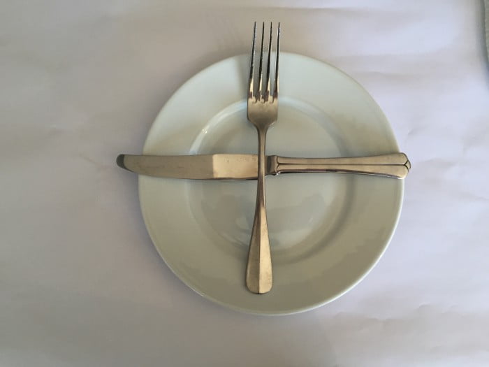 I am ready for my next meal