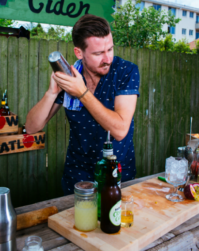 Batlow Cider bartender 