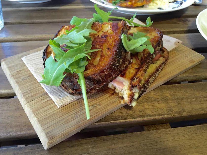 Haven Specialty Coffee croque monsieur