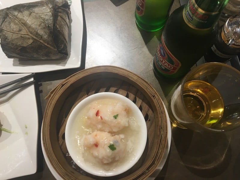 Fish maw prawn paste