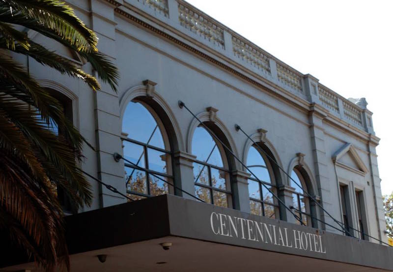 Hotel Centennial facade