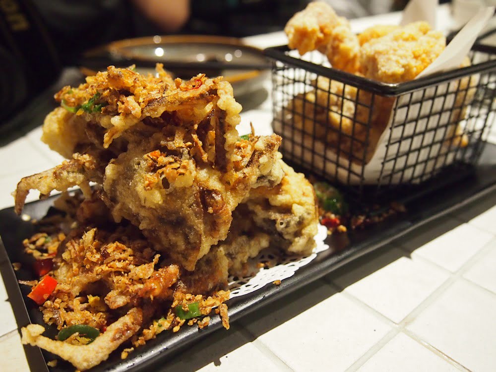 EAST restaurant Soft Shell Crab