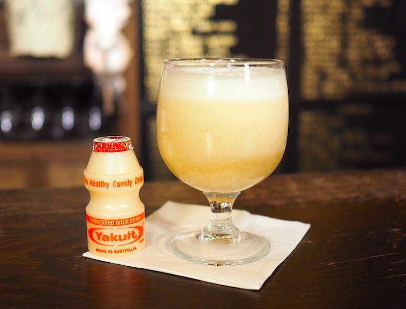 bar tag yakult cocktail