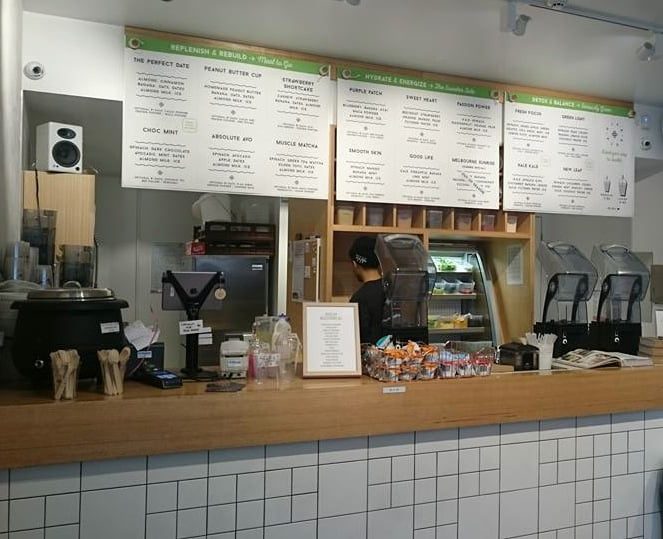 Five Plus Smoothie Menu