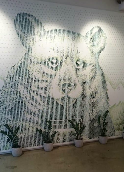 Five Plus Smoothie Mural