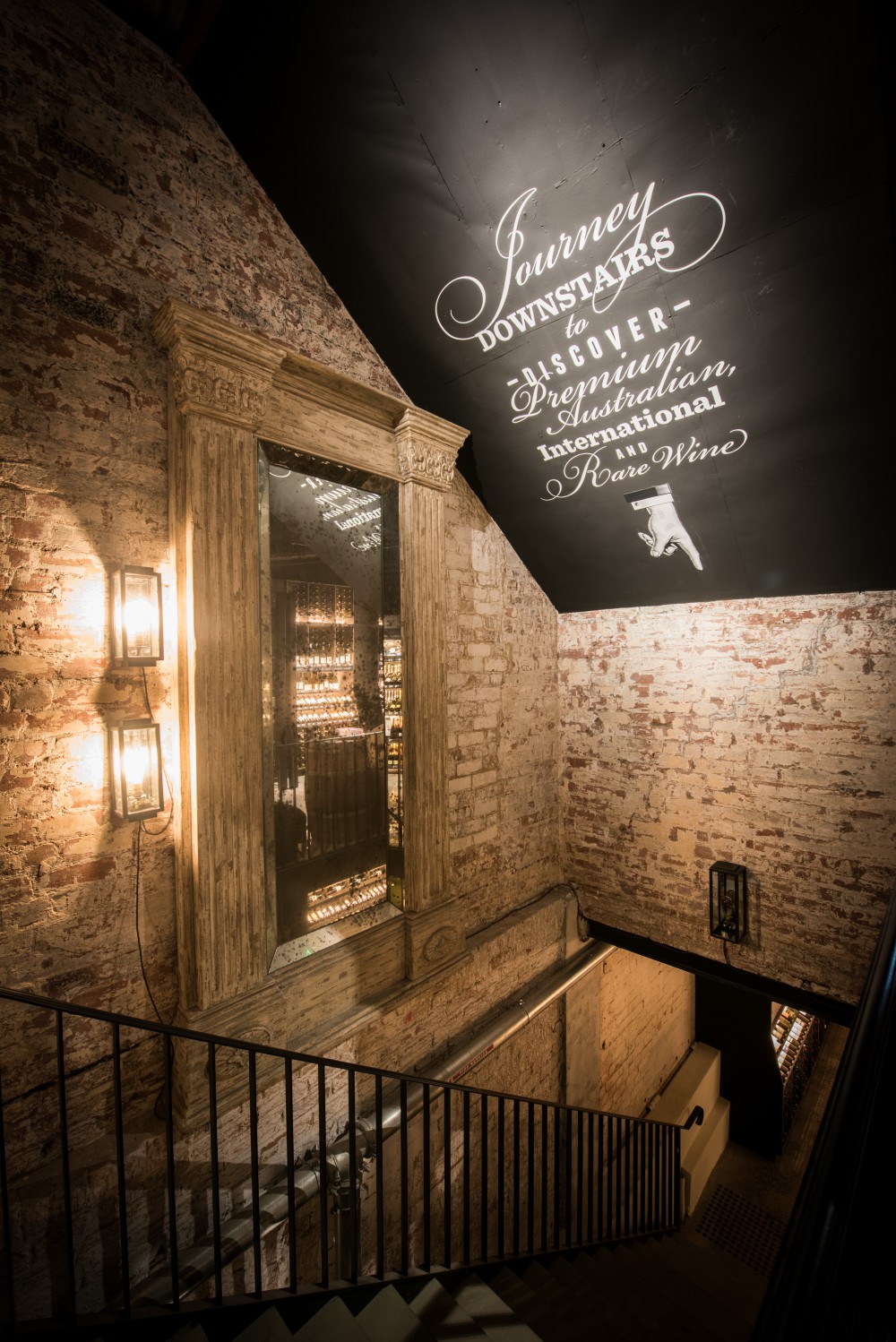 Dan Murphy's Prahran Cellar _ Stairway to basement
