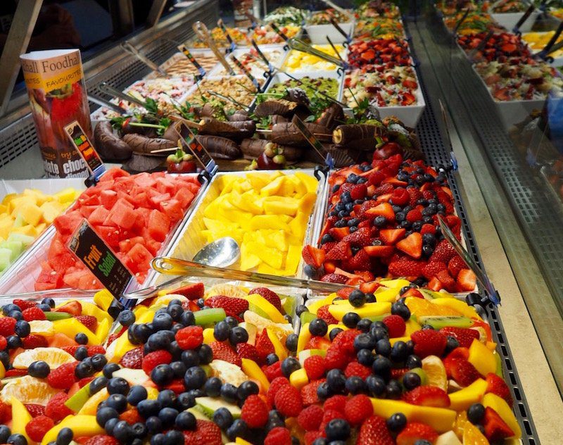 Gateway Sydney Top Juice fruit salad