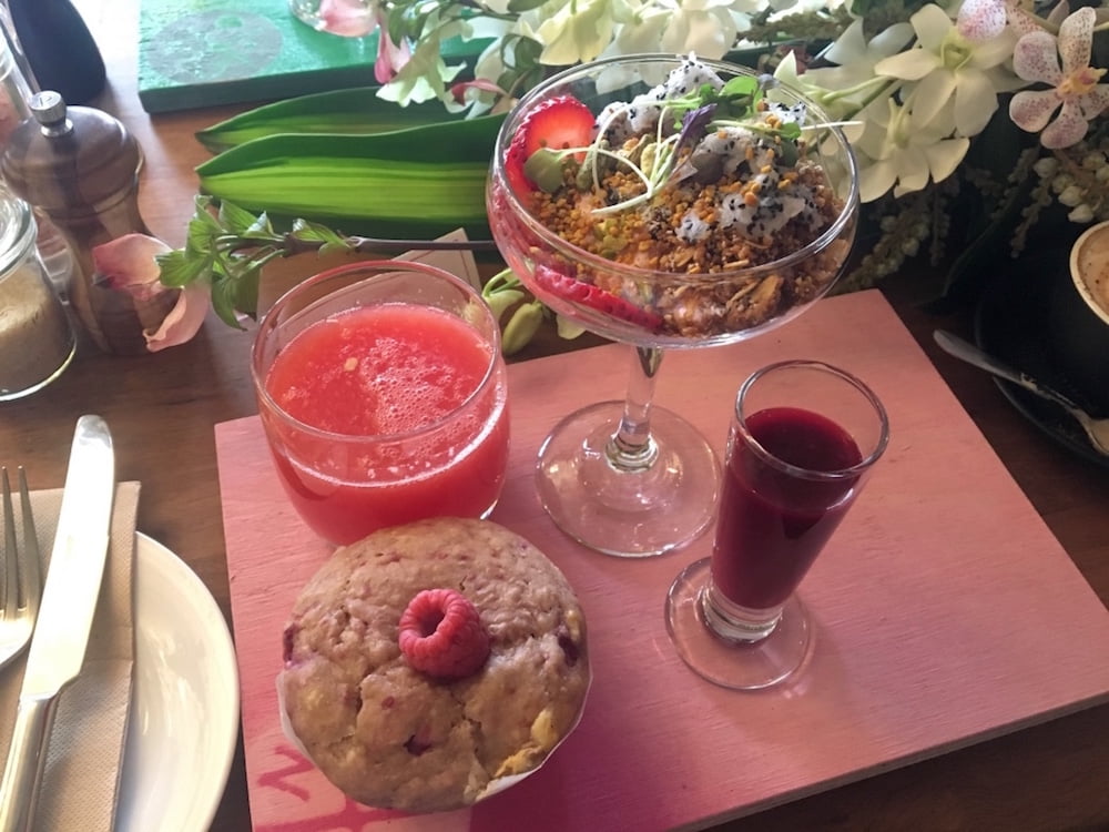Girl Next Door pretty in pink breakfast board
