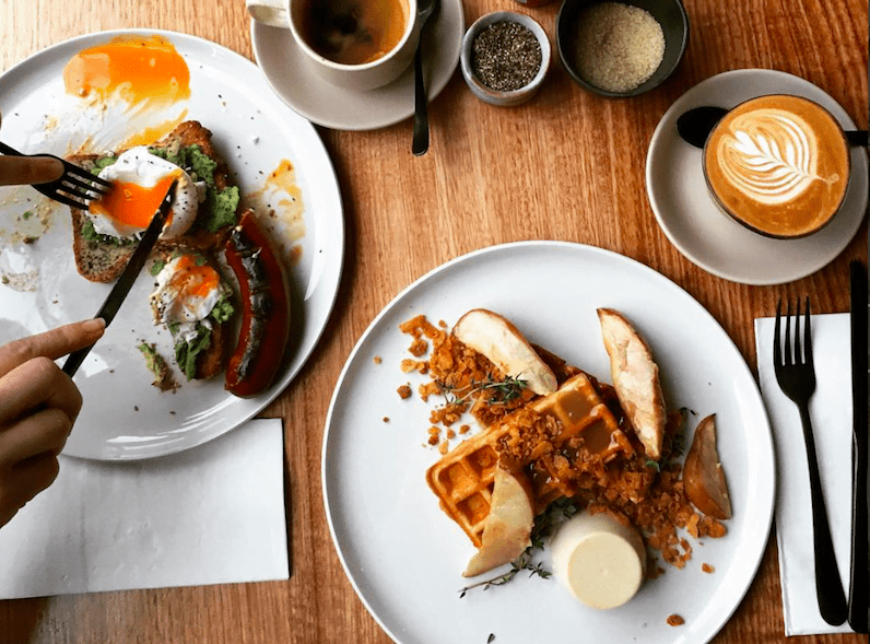 jethro canteen cereal milk panacotta waffles