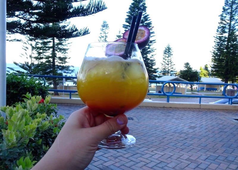 Oceans Dining and Drinks cocktail
