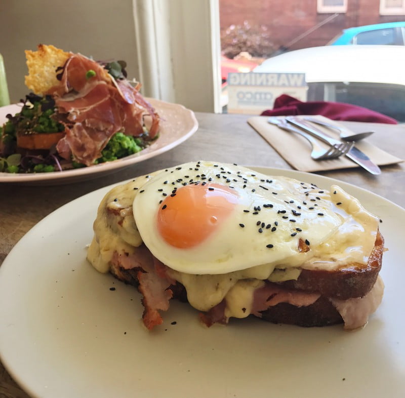 Tiny Giant Croque Madam