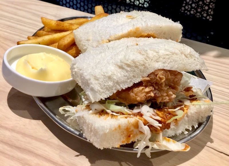 Devon Cafe sandwich