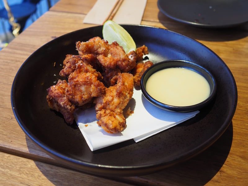 Zushi Baragaroo crispy chicken