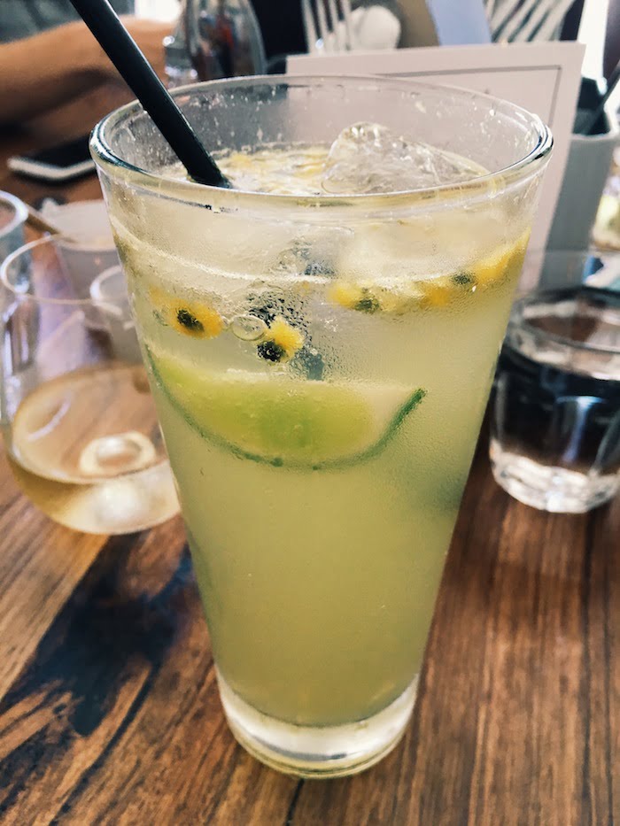 small print pizza bar's summer drink