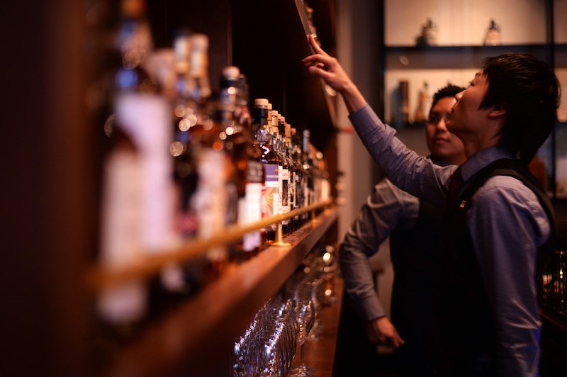 Elysian Whisky Bar rare whisky