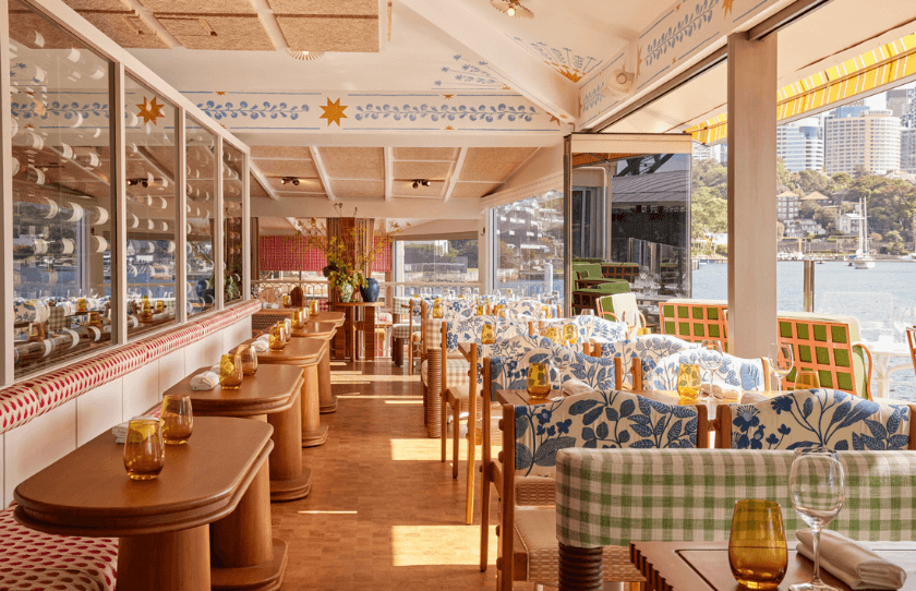 Sails on Lavender Bay interior