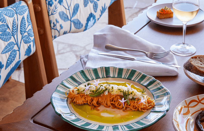 Sails on Lavender Bay pasta