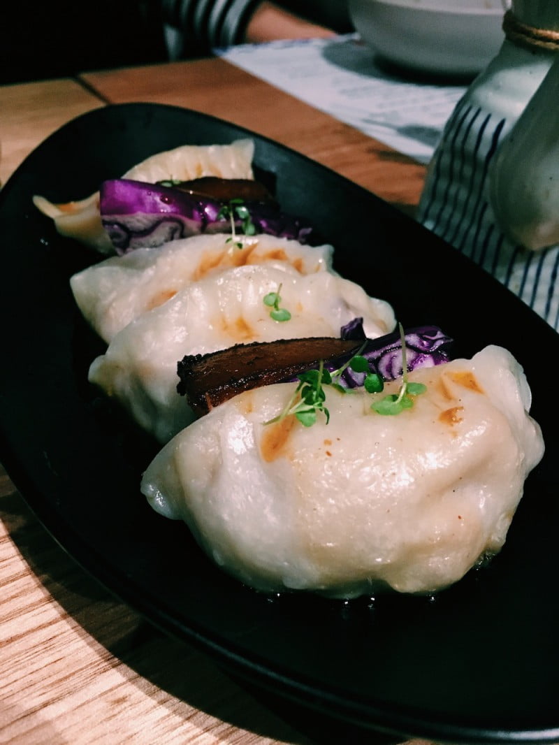 Pork belly dumpling