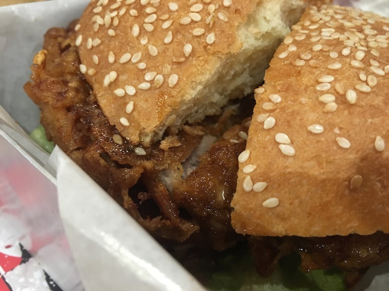 4 Fingers Crispy Chicken Burger