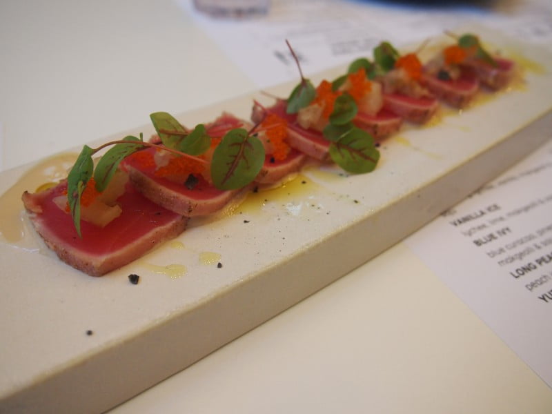 seoulja boy restaurant tuna tataki