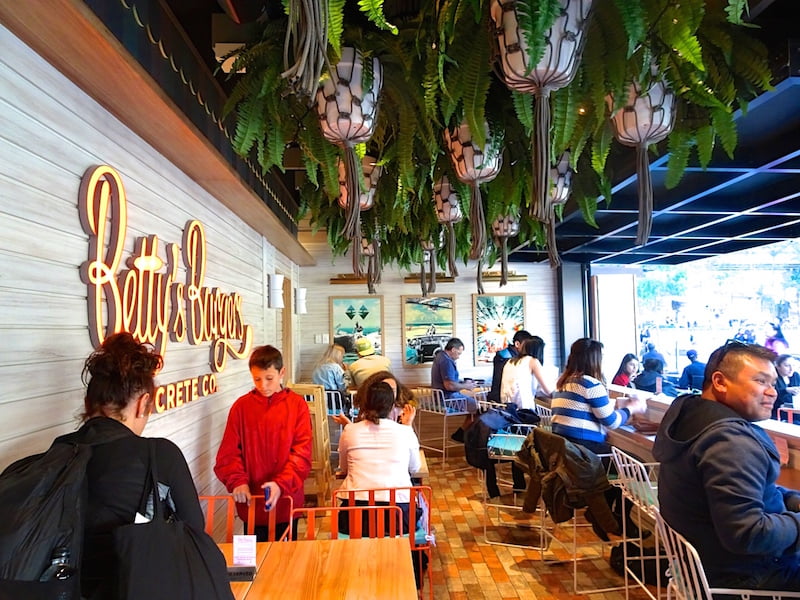 Betty's Burgers inside