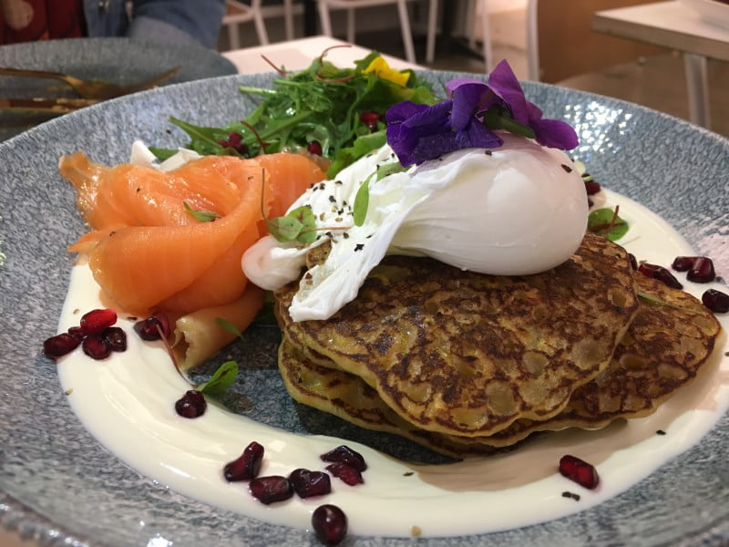 Anvil Café & Grocer corn fritters