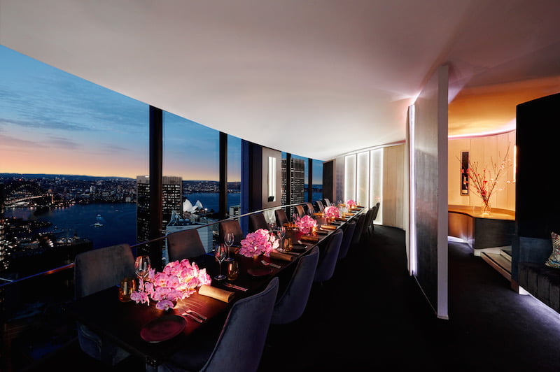 sydney private dining rooms