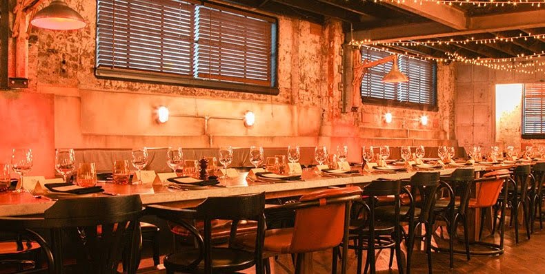 busy private dining room