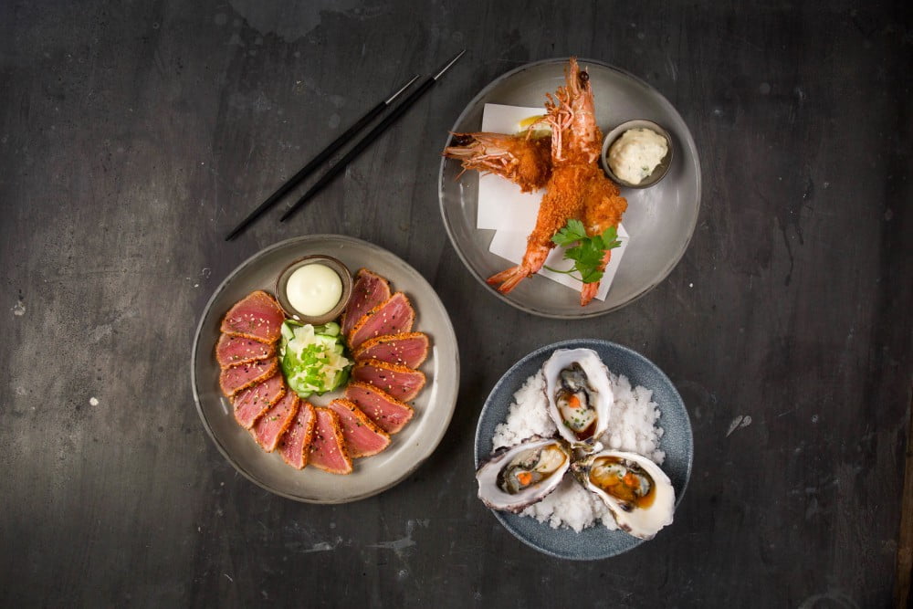 Raw Bar food
