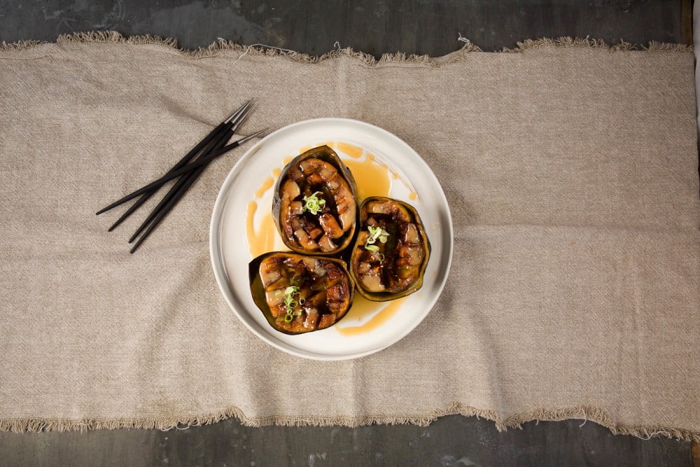 Raw Bar eggplant