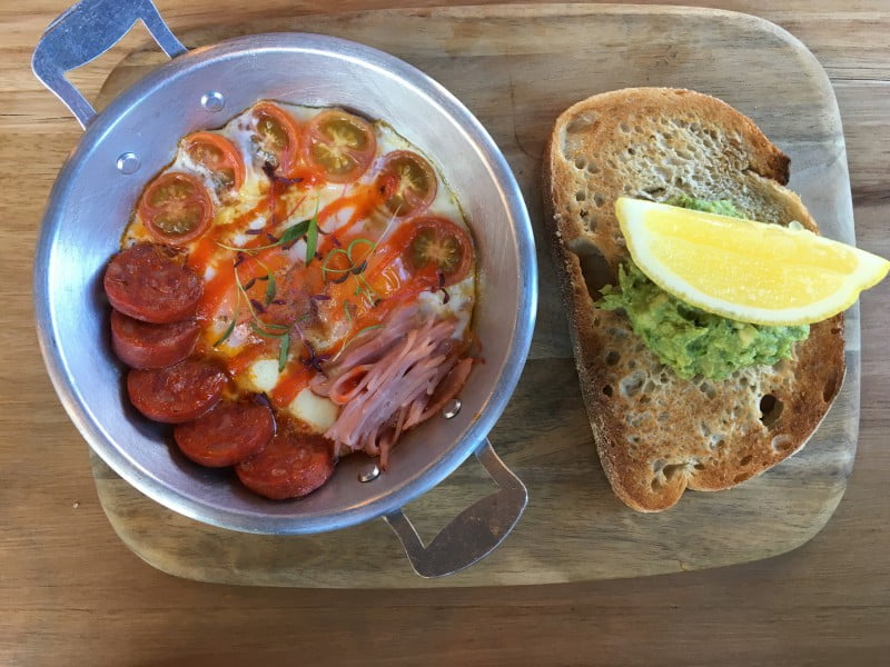 Gibbons Street Café Bangkok Brekkie Eggs
