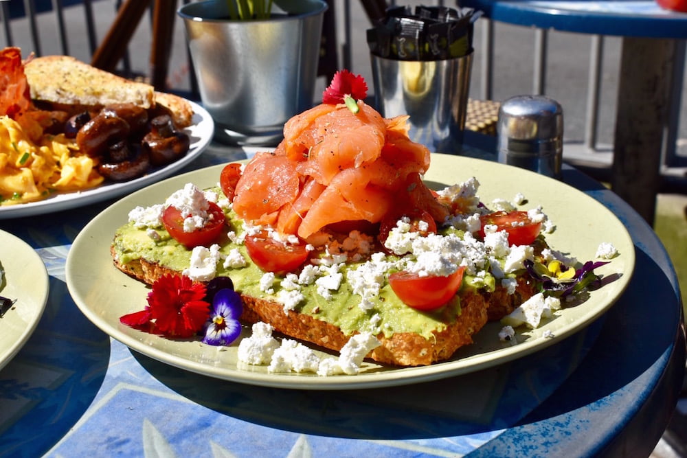 Leichhardt Espresso avocado toast