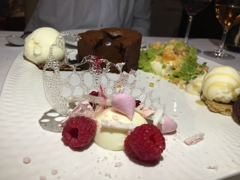 Chef's dessert selection