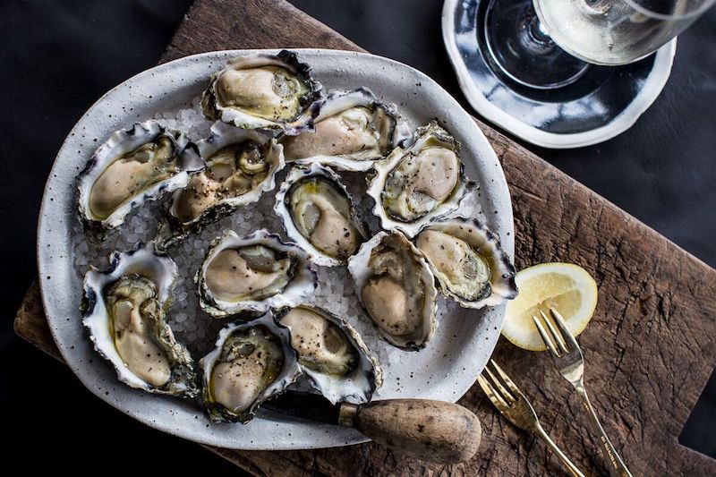 William Inglis Hotel oysters
