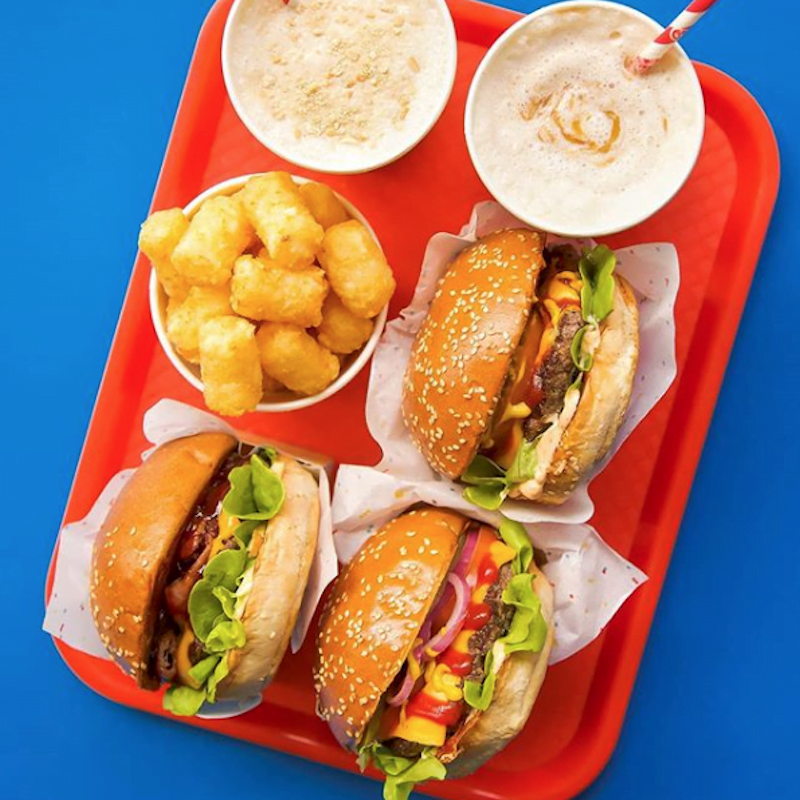 8bit Burger with cheese