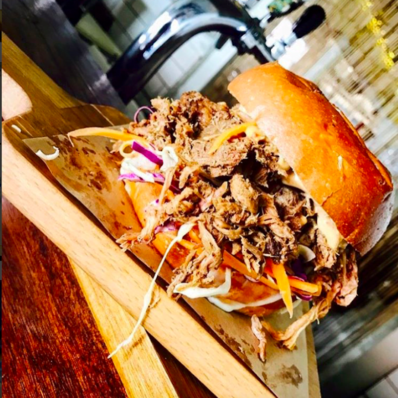 Meatworksco Torn Pork Burger