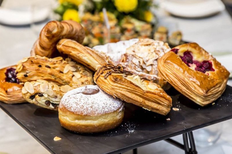 Pastries at Brunetti Flinders Lane