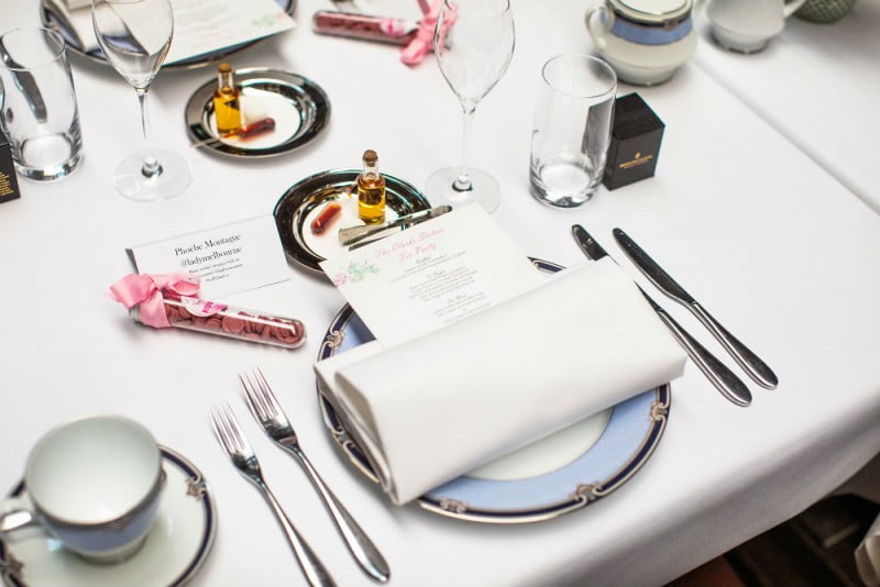 Intercontinental High Tea setting