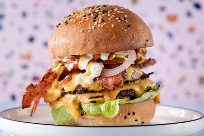 Good Times Milk Bar Burger