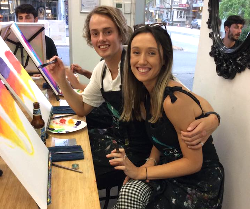 Cork & Canvas Boozy Art Classes