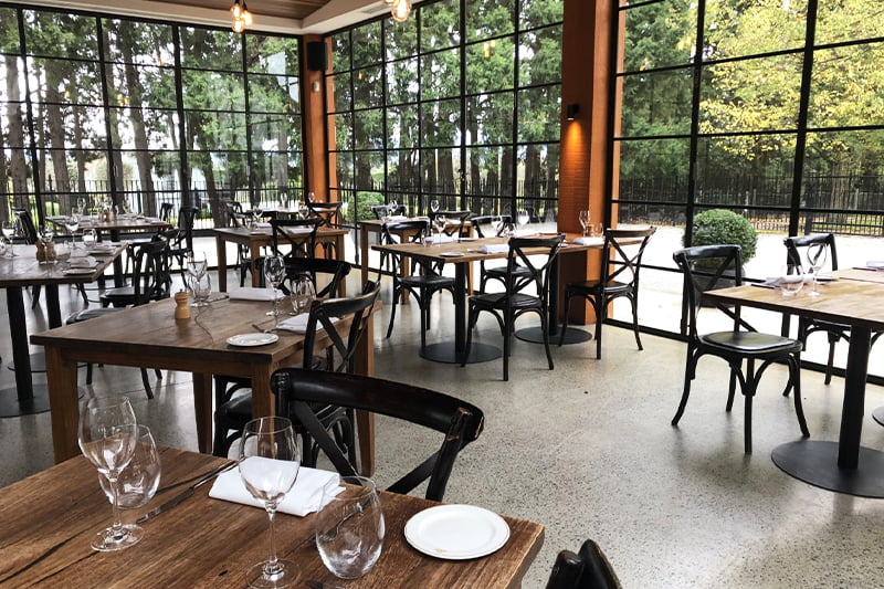 Restaurant at Coombe Yarra Valley
