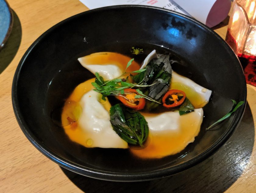 Pure South Kitchen x Stella Artios chilli dumplings