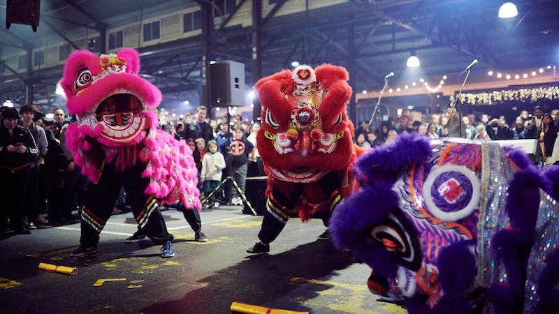 hawker 88 lion dance