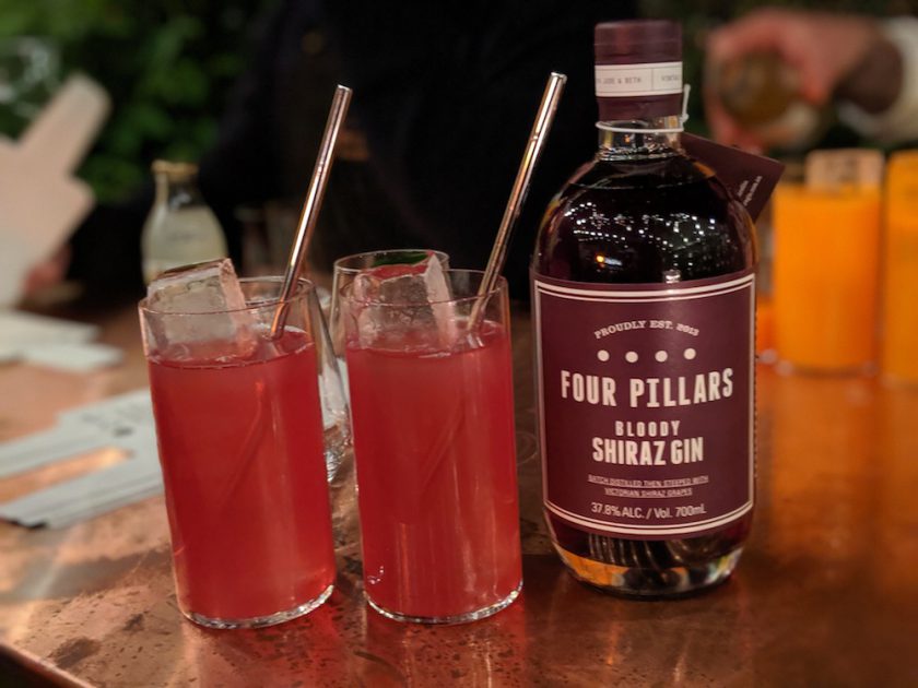 Passion Killa cocktail at Secret Garden Bar at QT