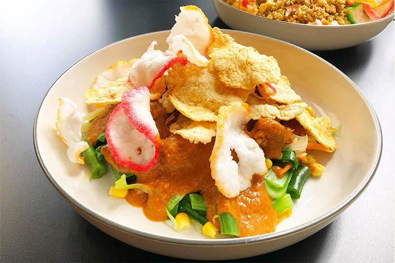 Gado Gado at Yoi Indonesian Restaurant