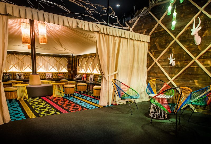 glamp cocktail bar