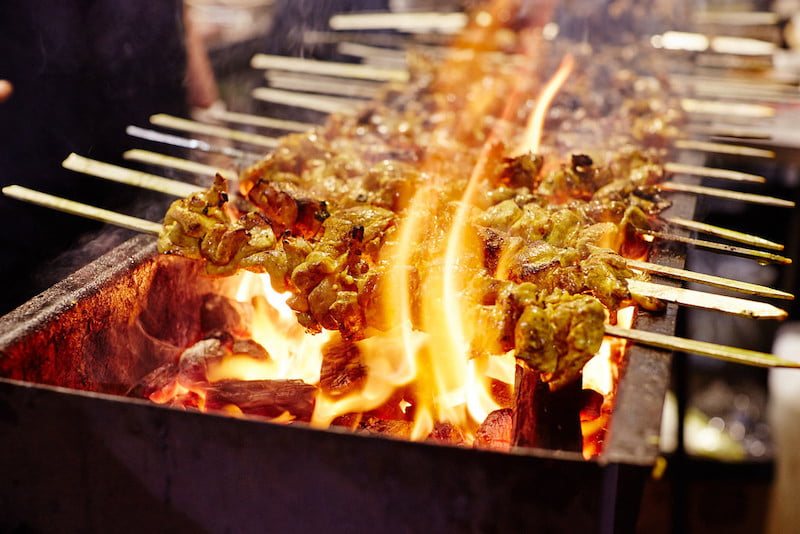 queen vic satay