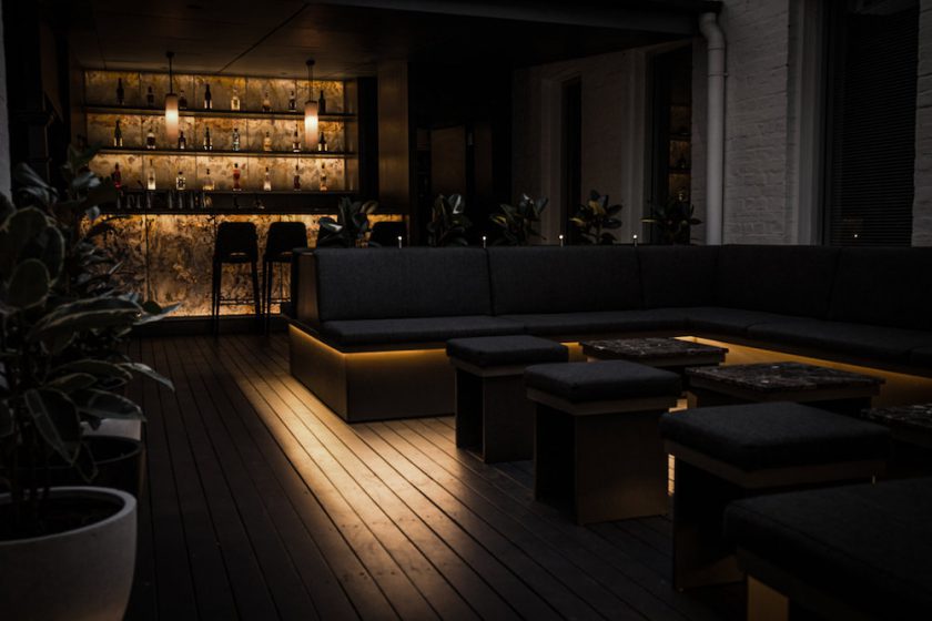 cloakroom bar