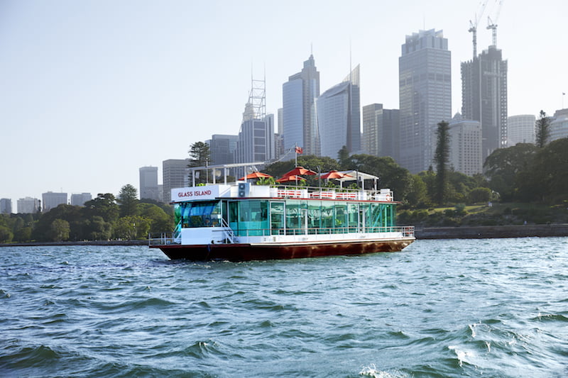 Glass Island Sydney Harbour